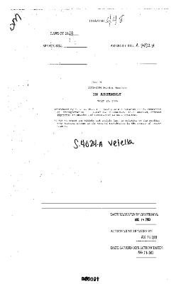 NYS Bill and Veto Jackets: 2003, Chapter 448