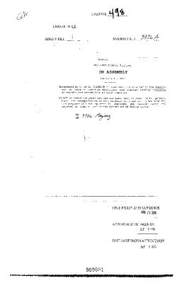NYS Bill and Veto Jackets: 2003, Chapter 498