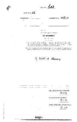 NYS Bill and Veto Jackets: 2003, Chapter 502
