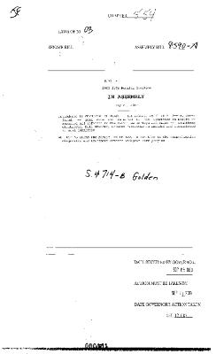 NYS Bill and Veto Jackets: 2003, Chapter 554