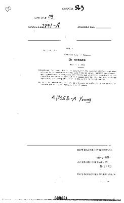 NYS Bill and Veto Jackets: 2003, Chapter 563