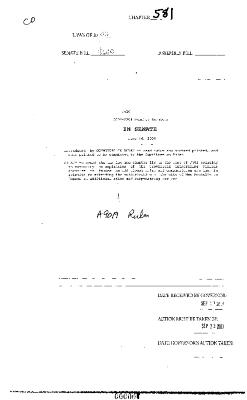 NYS Bill and Veto Jackets: 2003, Chapter 581