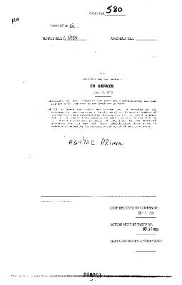 NYS Bill and Veto Jackets: 2003, Chapter 580