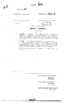 NYS Bill and Veto Jackets: 2003, Chapter 504