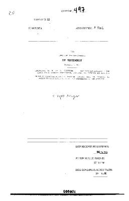 NYS Bill and Veto Jackets: 2003, Chapter 497
