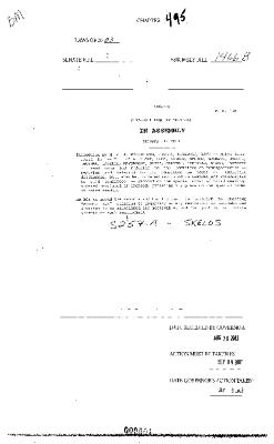 NYS Bill and Veto Jackets: 2003, Chapter 495