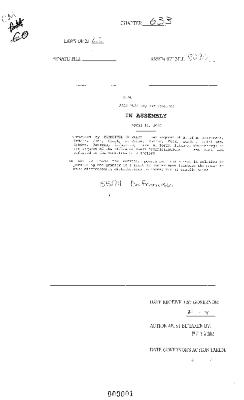 NYS Bill and Veto Jackets: 2003, Chapter 633