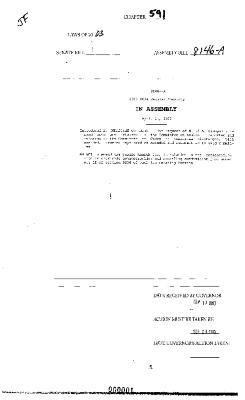 NYS Bill and Veto Jackets: 2003, Chapter 591