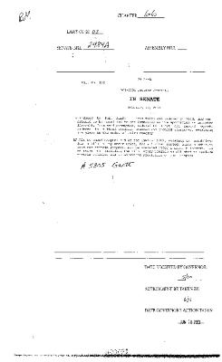 NYS Bill and Veto Jackets: 2003, Chapter 66
