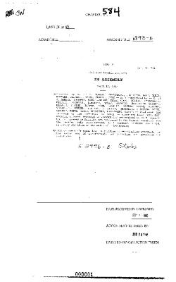 NYS Bill and Veto Jackets: 2003, Chapter 584