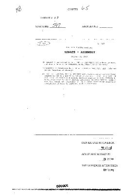 NYS Bill and Veto Jackets: 2003, Chapter 65