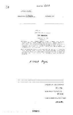 NYS Bill and Veto Jackets: 2003, Chapter 603