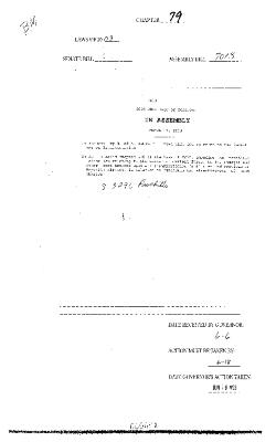 NYS Bill and Veto Jackets: 2003, Chapter 79