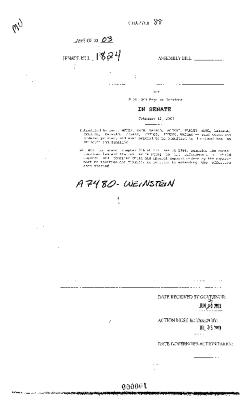 NYS Bill and Veto Jackets: 2003, Chapter 88