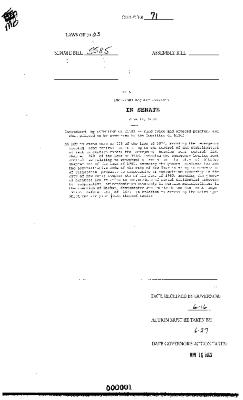 NYS Bill and Veto Jackets: 2003, Chapter 71