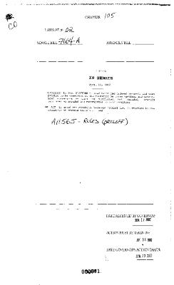 NYS Bill and Veto Jackets: 2002, Chapter 105