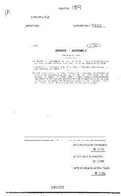 NYS Bill and Veto Jackets: 2002, Chapter 189