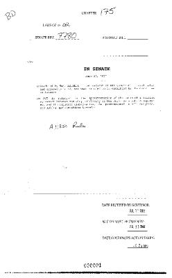 NYS Bill and Veto Jackets: 2002, Chapter 175