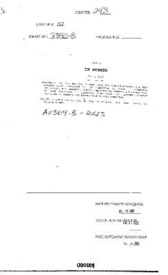 NYS Bill and Veto Jackets: 2002, Chapter 243