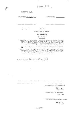 NYS Bill and Veto Jackets: 2002, Chapter 285