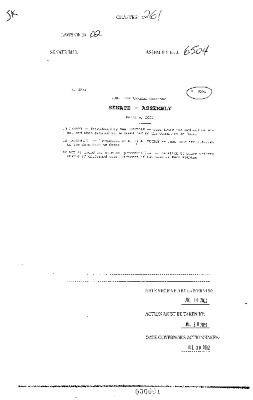 NYS Bill and Veto Jackets: 2002, Chapter 261