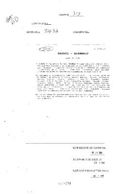 NYS Bill and Veto Jackets: 2002, Chapter 313