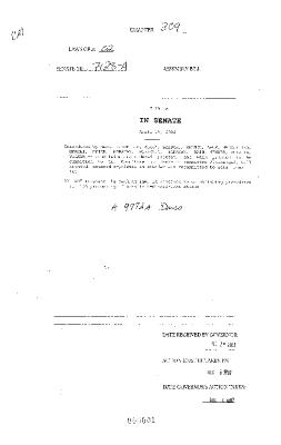 NYS Bill and Veto Jackets: 2002, Chapter 309