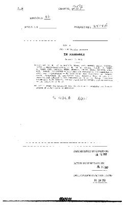 NYS Bill and Veto Jackets: 2002, Chapter 257