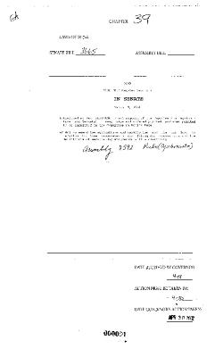 NYS Bill and Veto Jackets: 2002, Chapter 39
