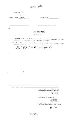NYS Bill and Veto Jackets: 2002, Chapter 398