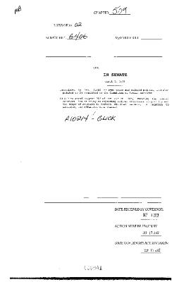 NYS Bill and Veto Jackets: 2002, Chapter 509