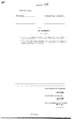 NYS Bill and Veto Jackets: 2002, Chapter 488