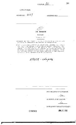NYS Bill and Veto Jackets: 2002, Chapter 6