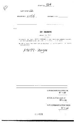 NYS Bill and Veto Jackets: 2002, Chapter 564