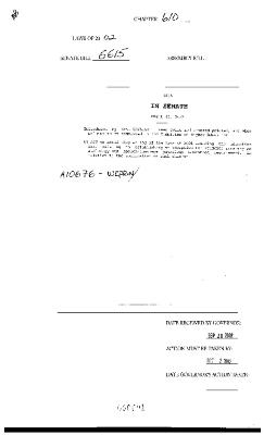 NYS Bill and Veto Jackets: 2002, Chapter 610