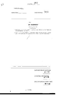 NYS Bill and Veto Jackets: 2002, Chapter 583