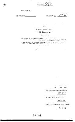 NYS Bill and Veto Jackets: 2002, Chapter 543