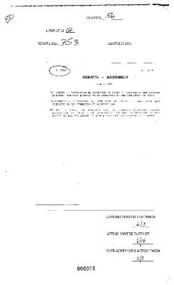 NYS Bill and Veto Jackets: 2002, Chapter 56