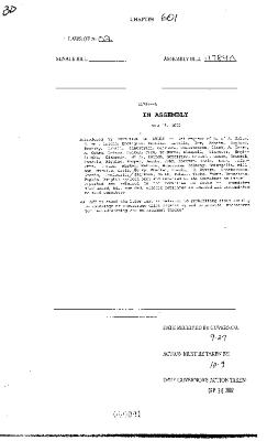 NYS Bill and Veto Jackets: 2002, Chapter 601