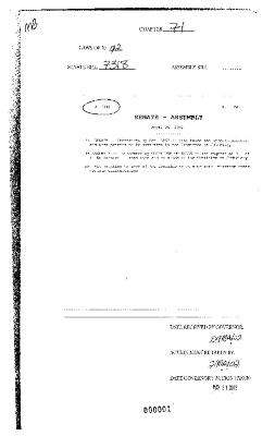 NYS Bill and Veto Jackets: 2002, Chapter 71