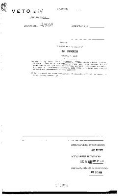 NYS Bill and Veto Jackets: 2002, Veto 34