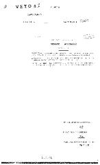 NYS Bill and Veto Jackets: 2002, Veto 1