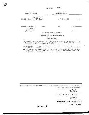 NYS Bill and Veto Jackets: 2001, Chapter 102