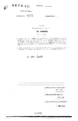 NYS Bill and Veto Jackets: 2002, Veto 16