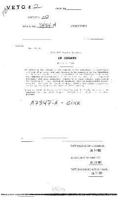 NYS Bill and Veto Jackets: 2002, Veto 2