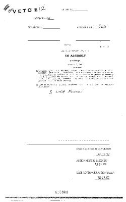 NYS Bill and Veto Jackets: 2002, Veto 12