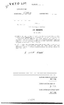 NYS Bill and Veto Jackets: 2002, Veto 29