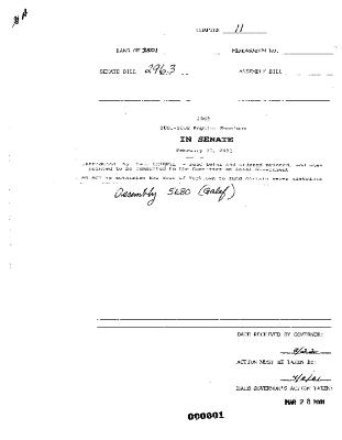 NYS Bill and Veto Jackets: 2001, Chapter 11