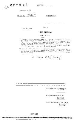 NYS Bill and Veto Jackets: 2002, Veto 5