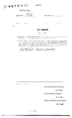 NYS Bill and Veto Jackets: 2002, Veto 42